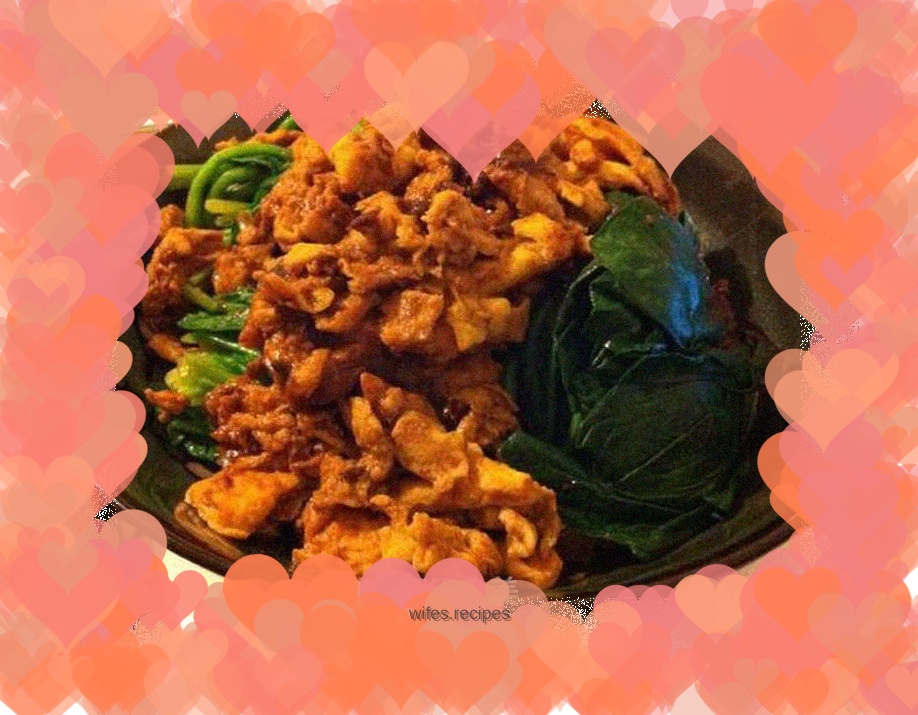 Spinach with Egg Sauce