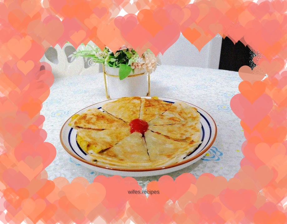 Seasonal Vegetable Sun Cake