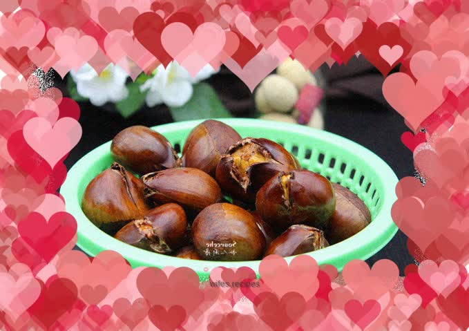 Salt Roasted Chestnuts