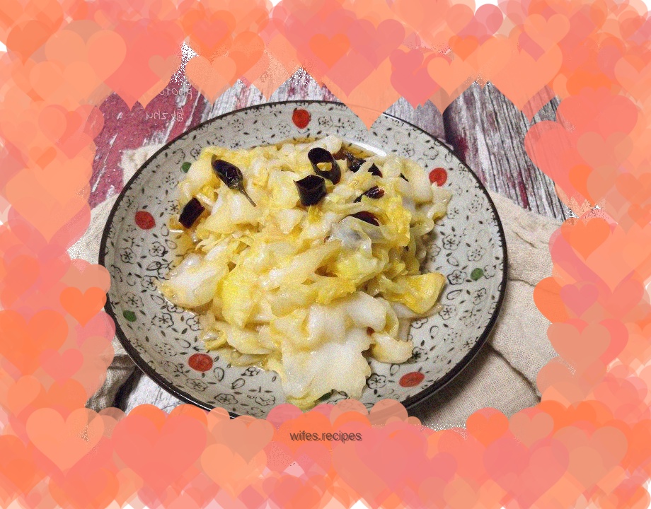 Stir-fried cabbage