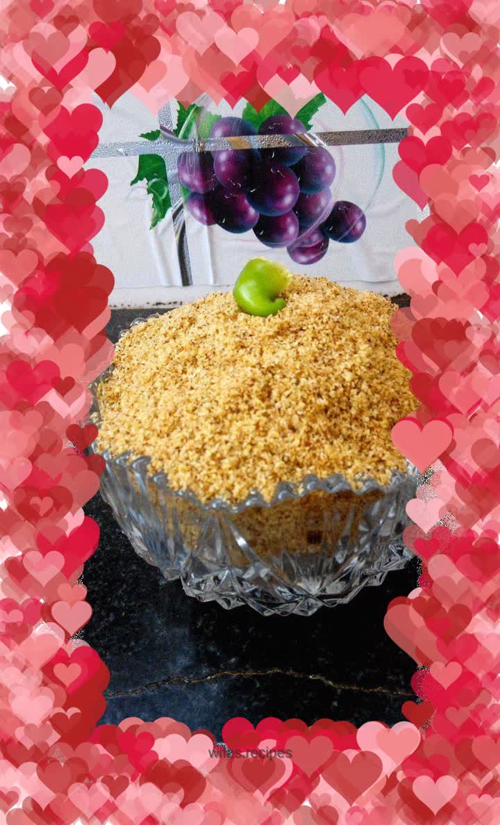 Bean dregs and vegetarian meat floss