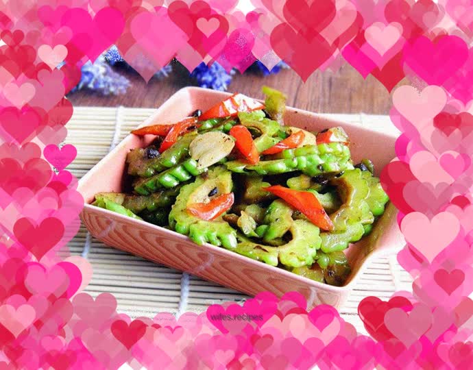Stir-fried Bitter Melon with Spicy Pepper and Black Beans