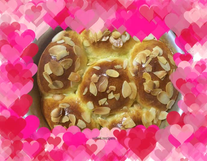 Yogurt honey bean bread