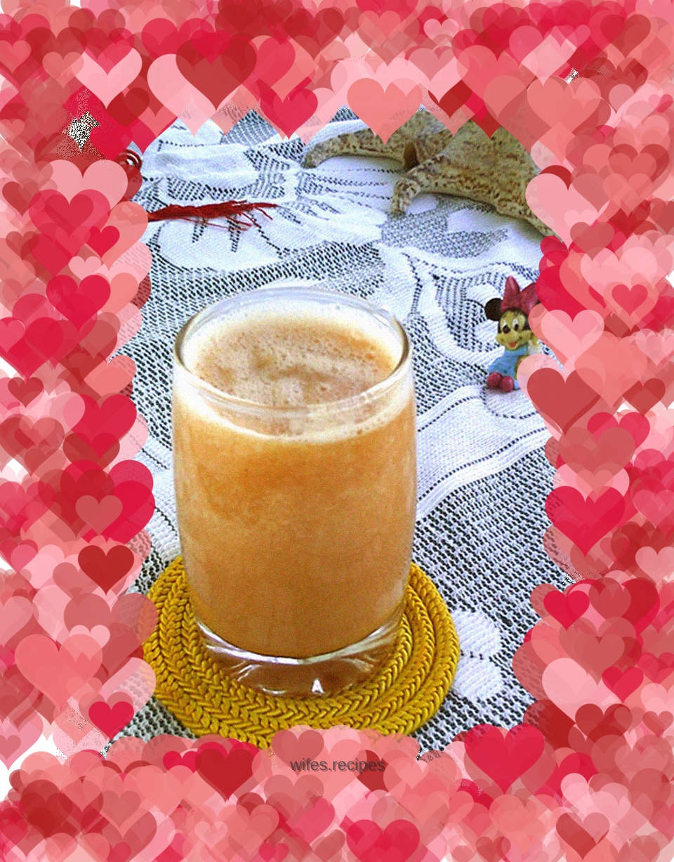 Carrot, Celery and Kiwi Drink