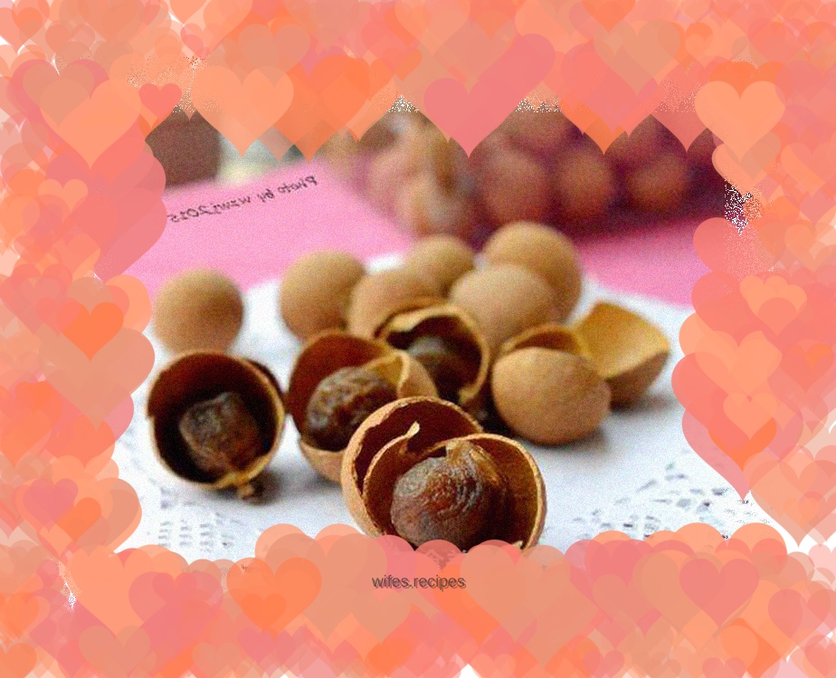 Homemade dried longan