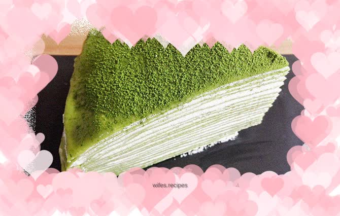 Matcha Thousand Layer Cake