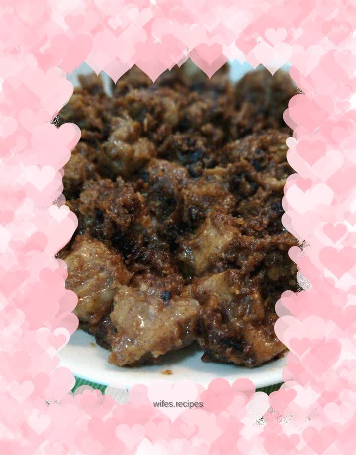 Steamed Pork Ribs with Black Bean Sauce and Taro