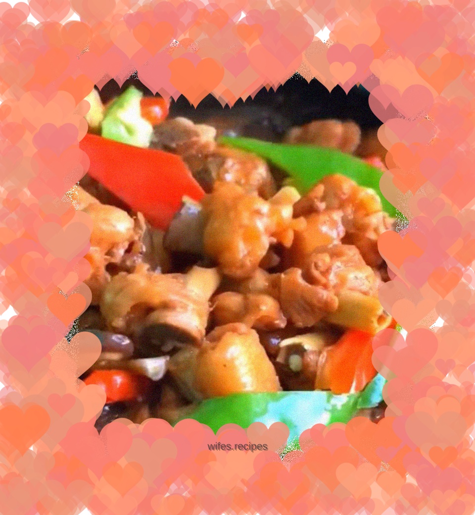 Lazy version of braised chicken