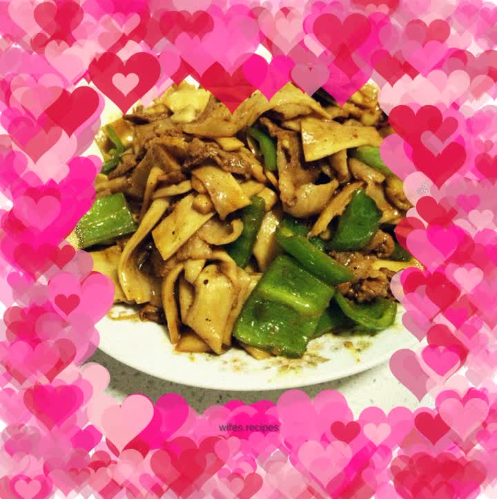 Stir-fried Pork with King Oyster Mushroom