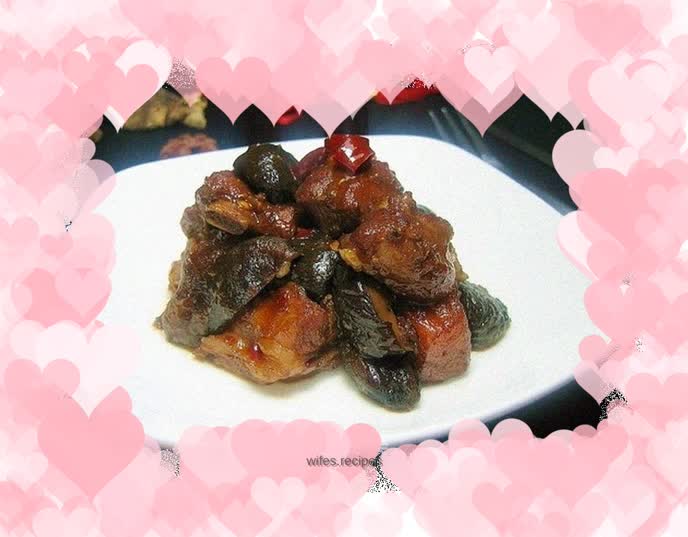 Braised Pork Ribs with Shiitake Mushrooms