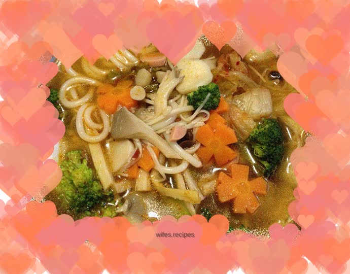 Guilin Rice Noodles with Assorted Fresh Mushrooms