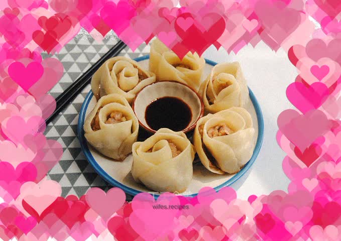 Mushroom and pork pot stickers