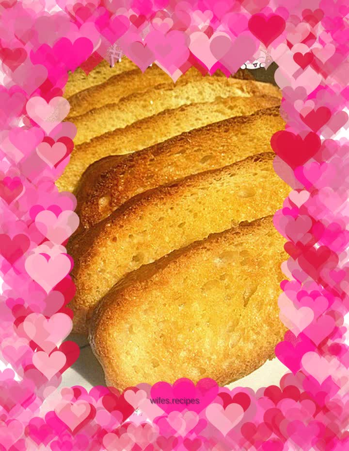 French fragrant slices