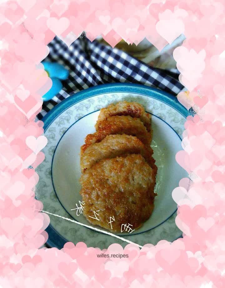 Mom’s taste—lotus root cake