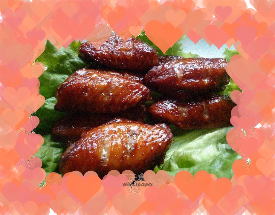 Grilled Chicken Wings with Tomato Sauce