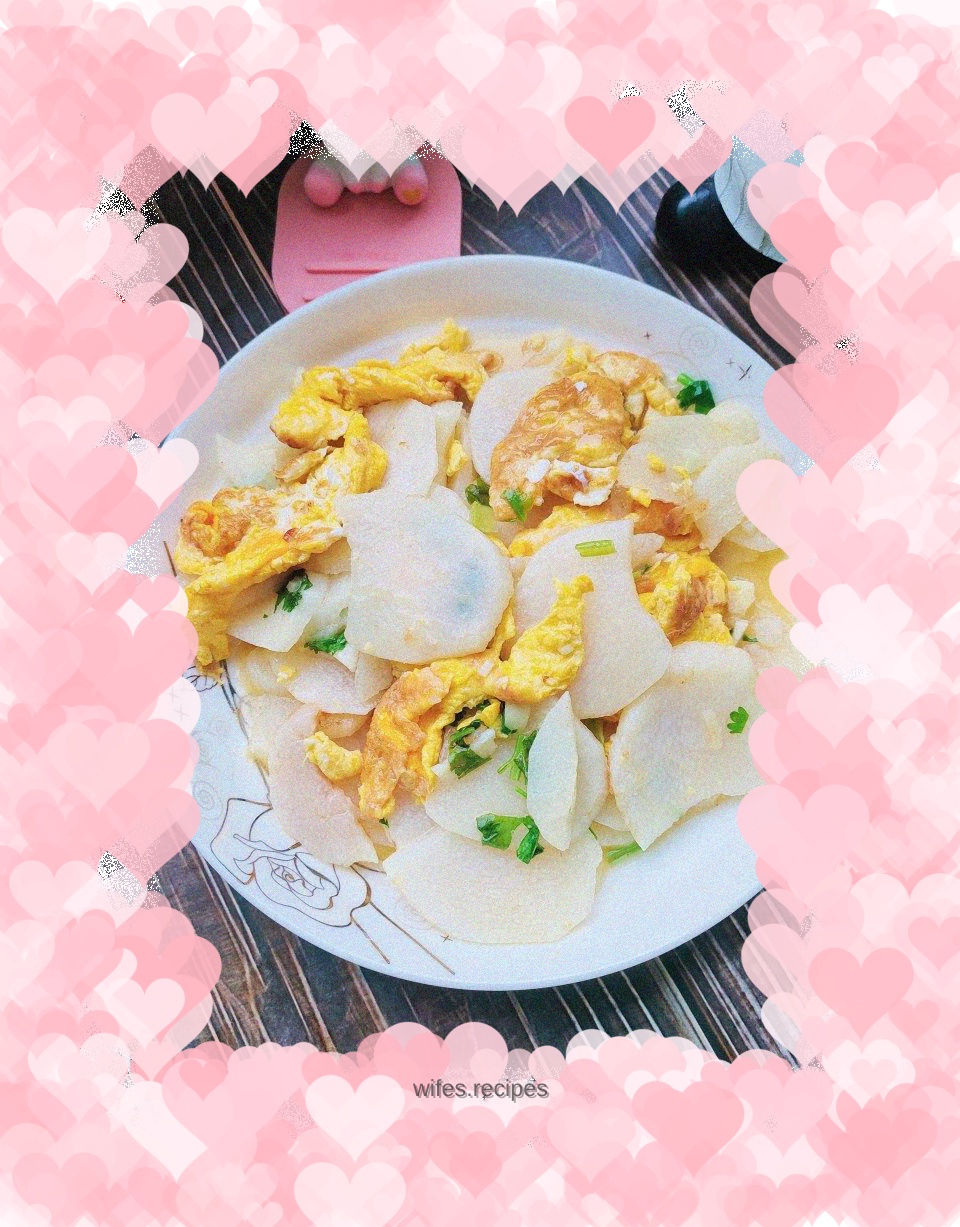 Vinegar yam and eggs