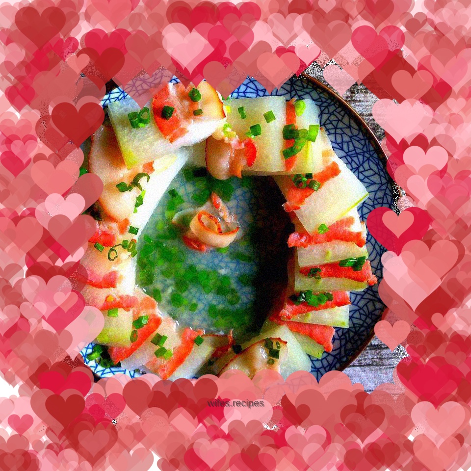 Winter Melon with Bacon