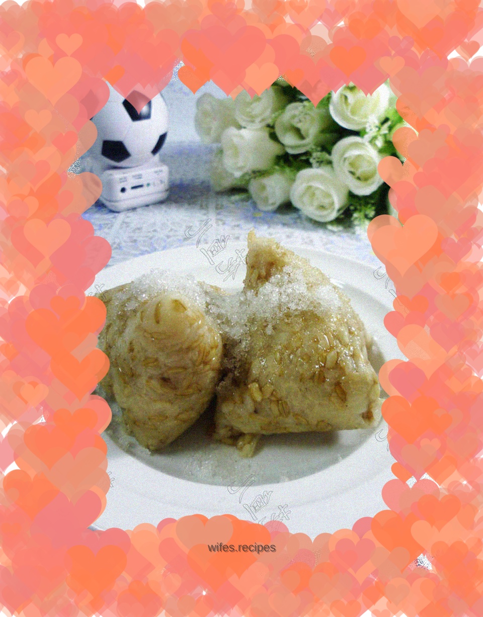 Oat kernel glutinous rice dumplings