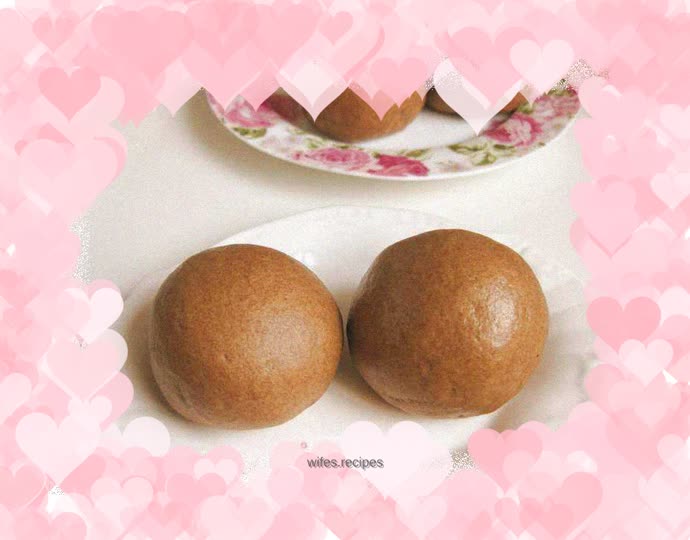 Brown sugar buckwheat steamed buns