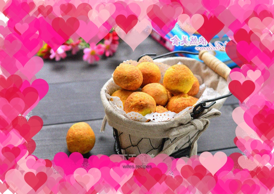 Summer snacks-pumpkin balls