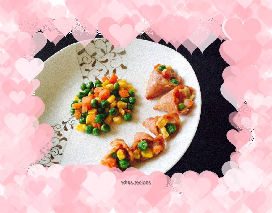 Bacon Colored Vegetables