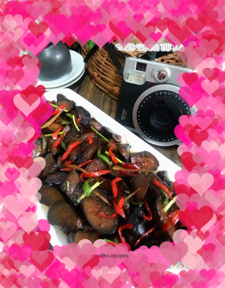 Home-style stir-fried eggplant