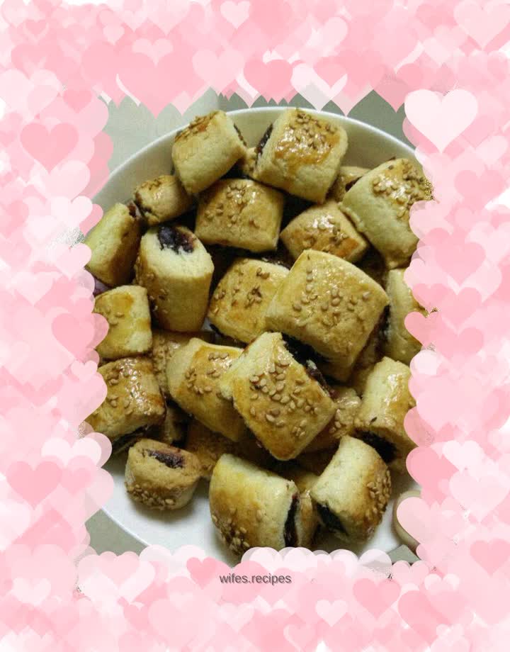 Crispy Red Bean Roll