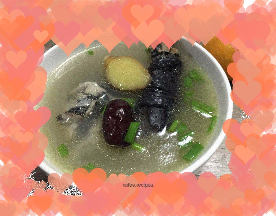 Black-bone chicken and red date soup