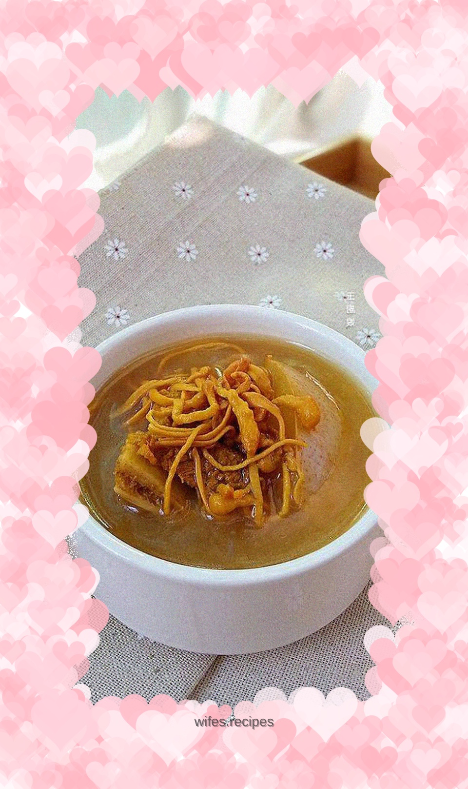 Cordyceps Flower Snow Pear Pork Bone Soup