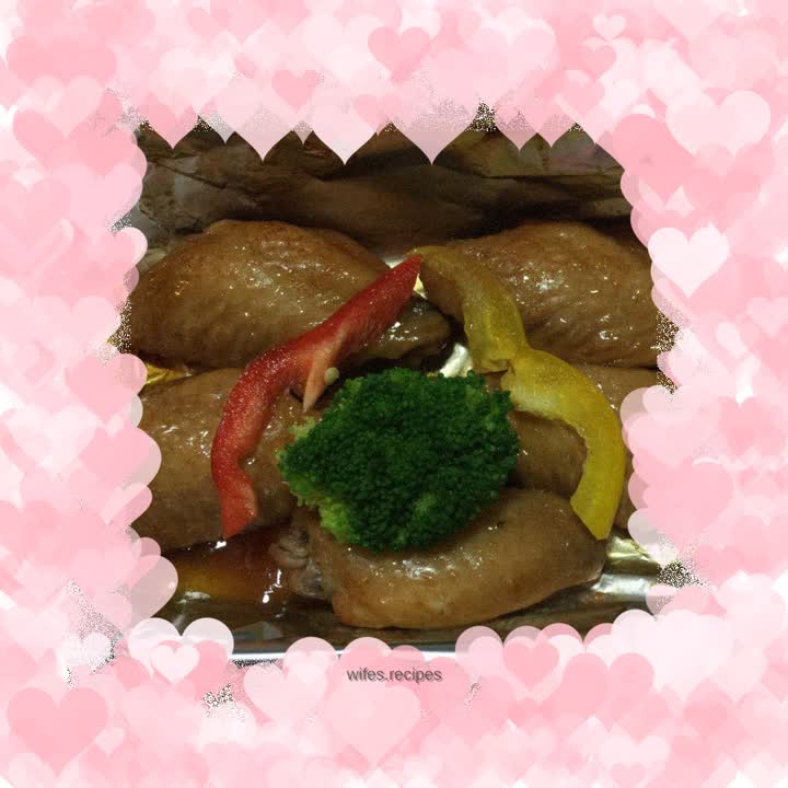 Grilled Chicken Wings with Pepper Flavor