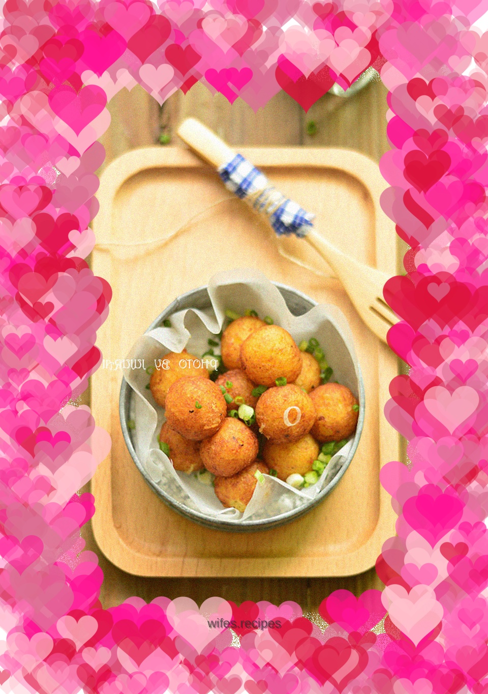 Fried potato balls