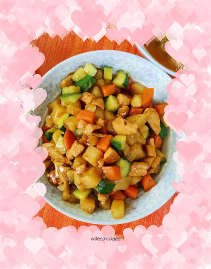 Curry chicken rice bowl, so delicious that I can’t stop eating