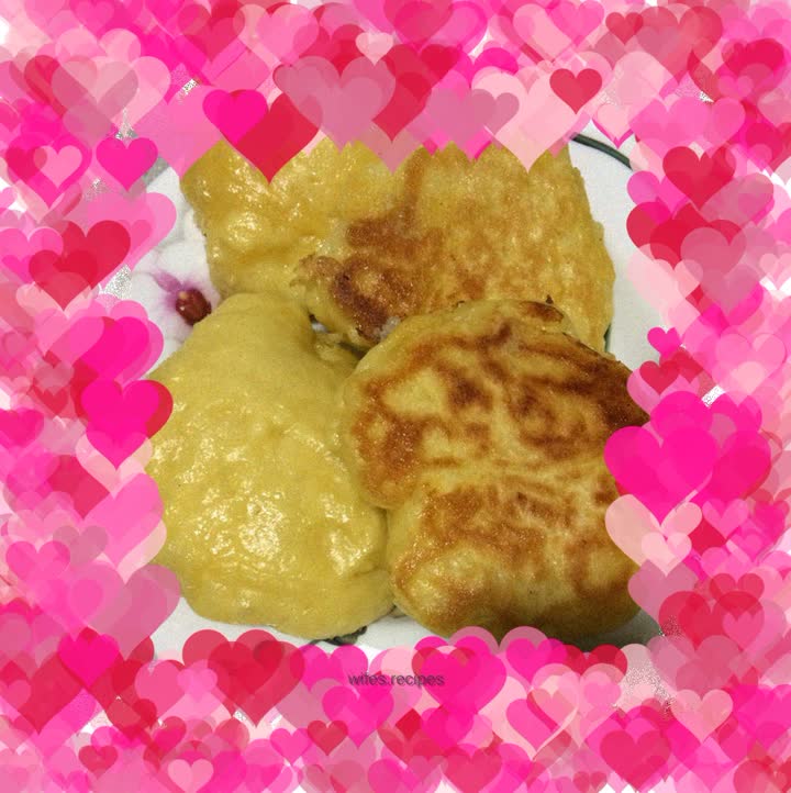 Northeastern cornmeal pancake