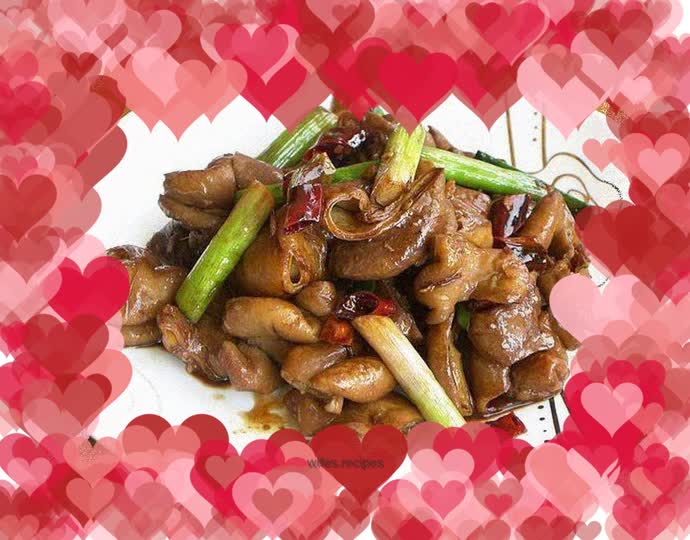 Burning large intestine