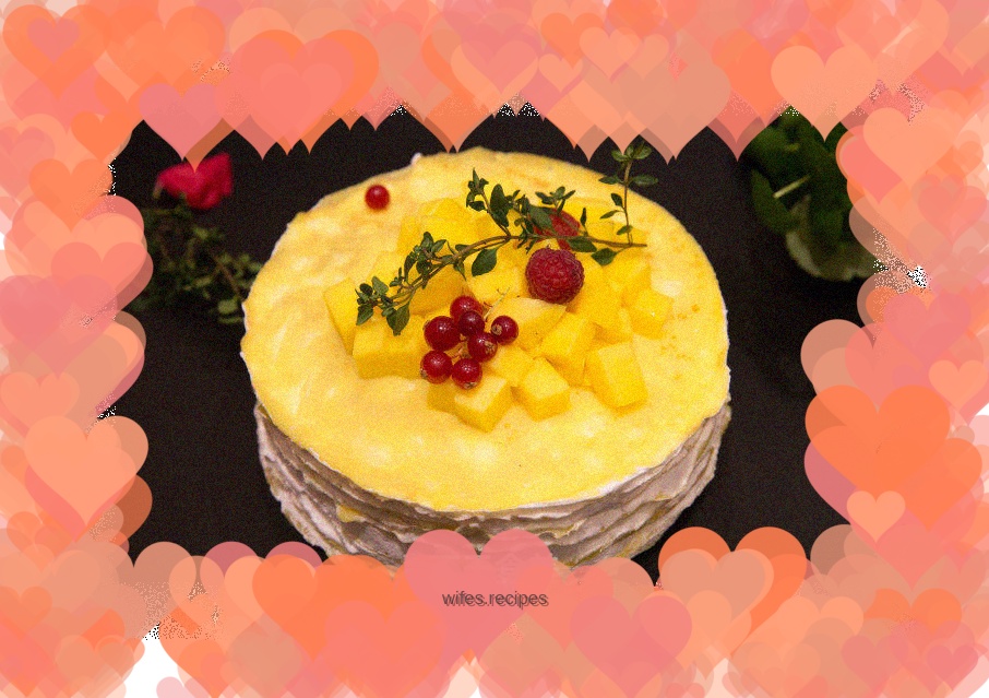 Mango Layer Cake