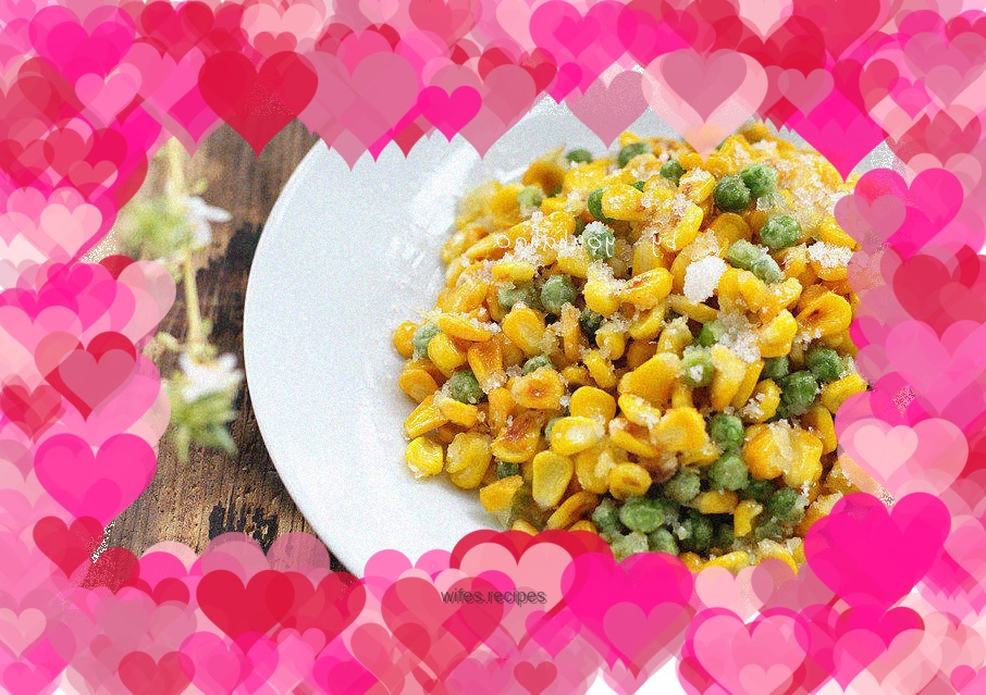 Fried sweet corn