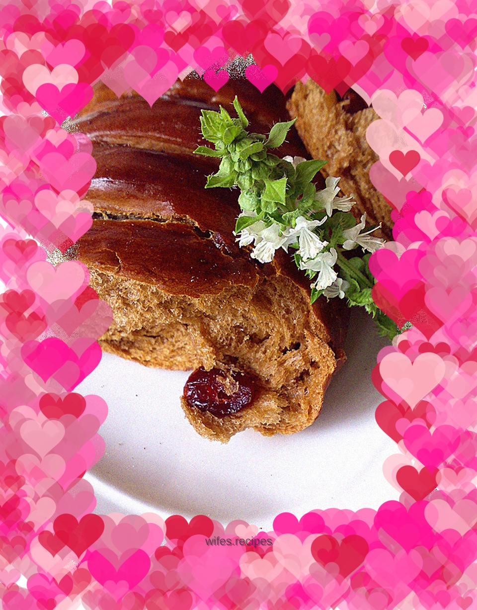 Brown sugar cranberry buns