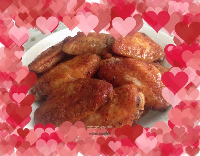 Grilled chicken wings