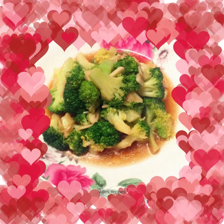 Broccoli with Oyster Sauce