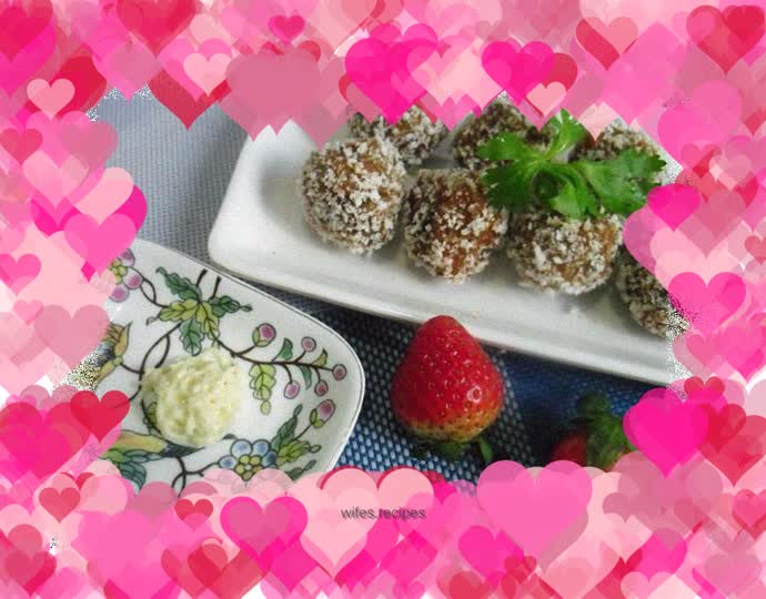 Fruit and vegetable fried pellets