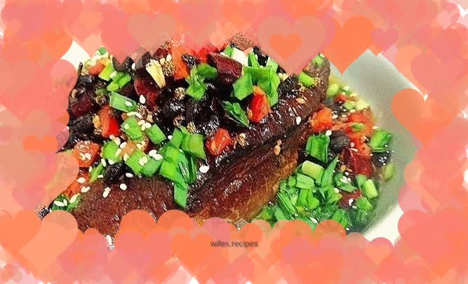 Black pepper pork elbow