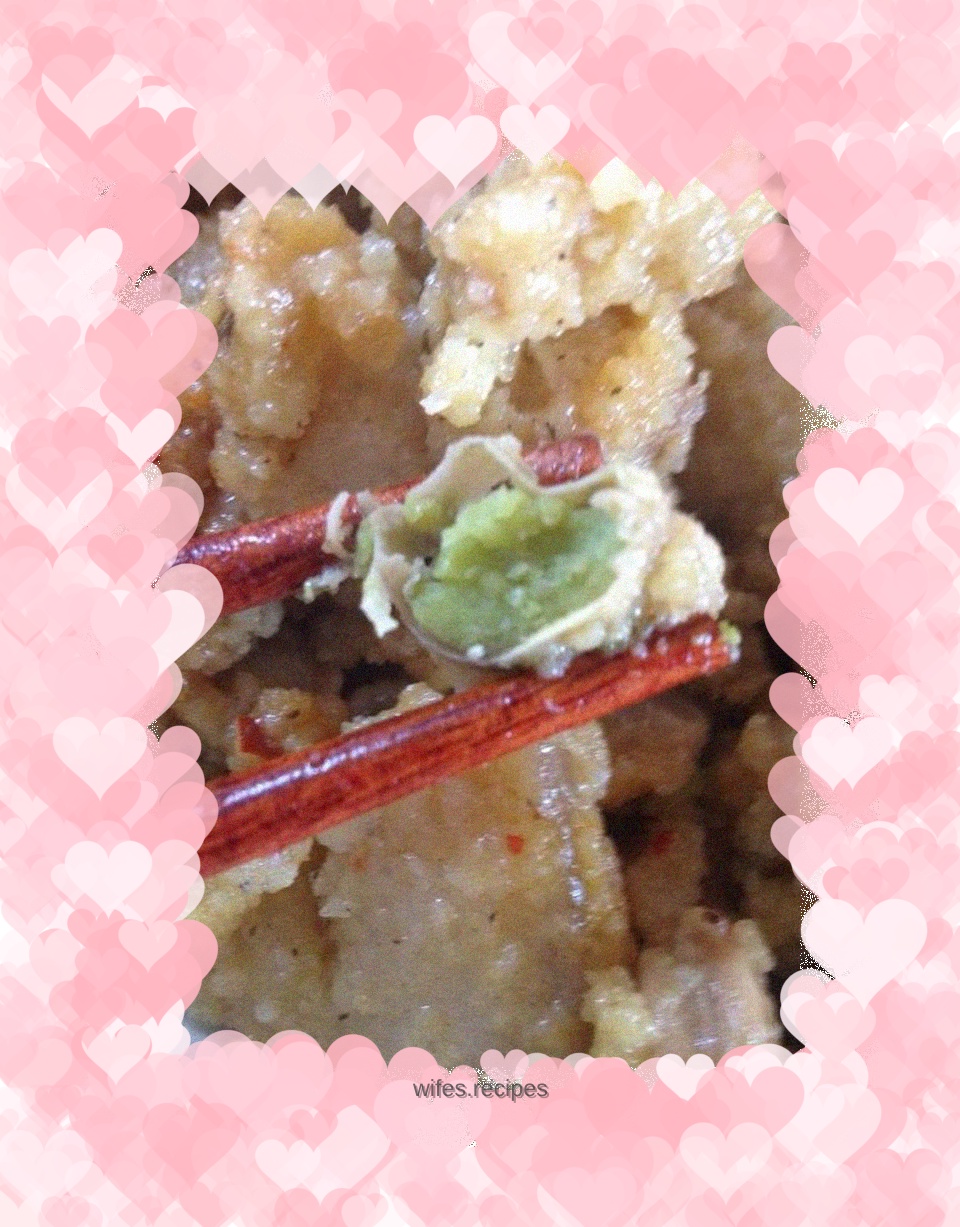 Steamed Pork with Bean Flour Seasonal Vegetables