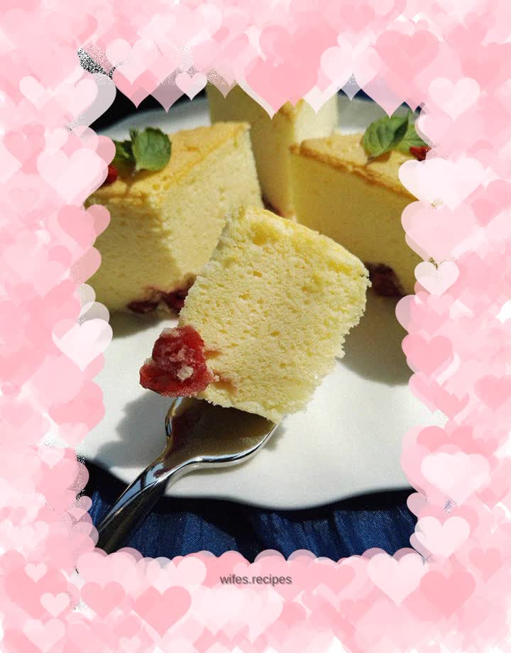 Cranberry cheesecake