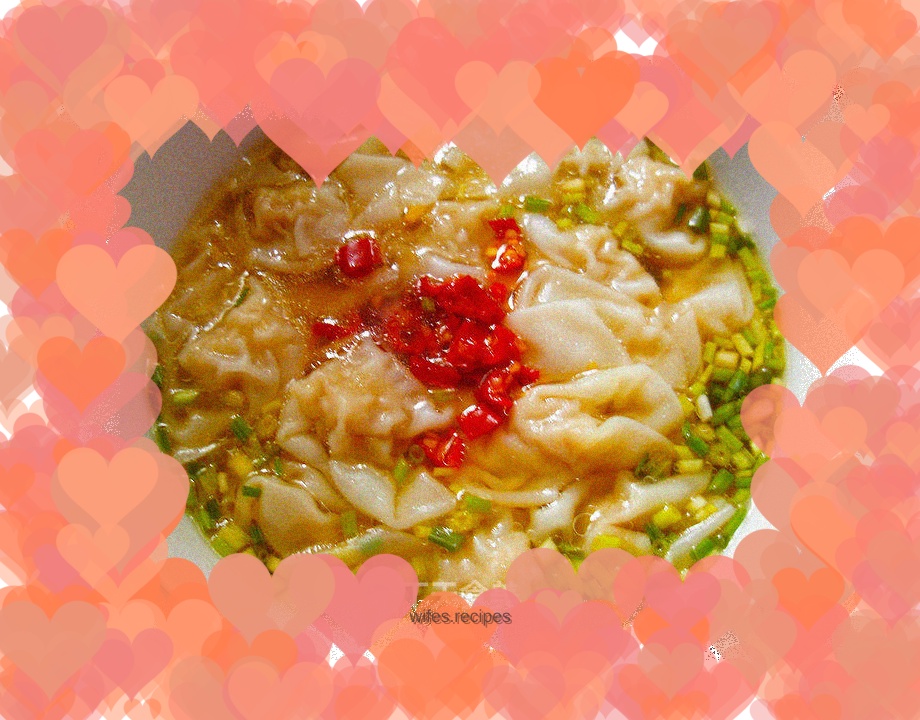 Delicious breakfast ravioli