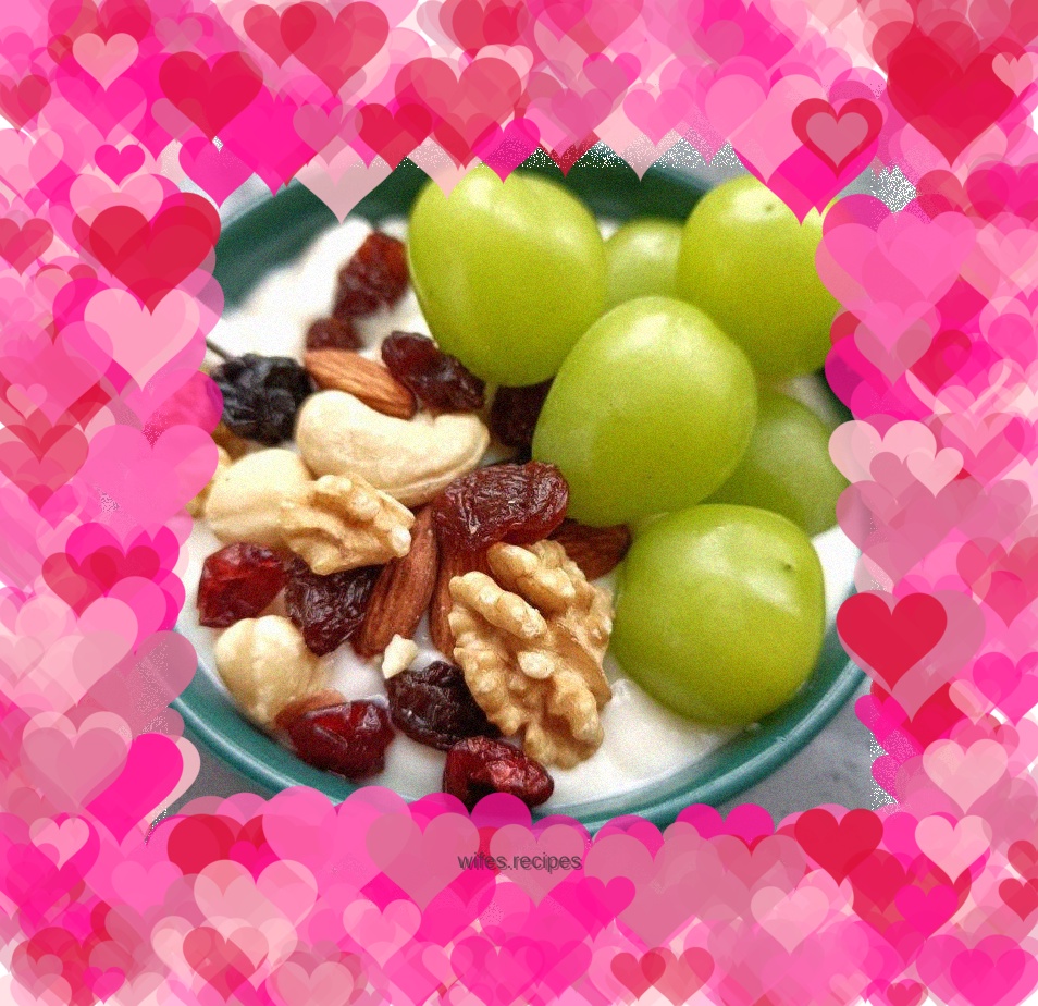 Sunshine Rose Nut Mixed Yogurt