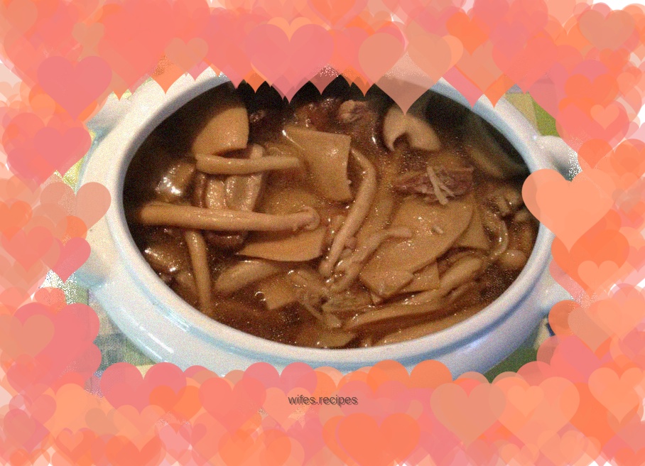 Mushroom and Bone Soup