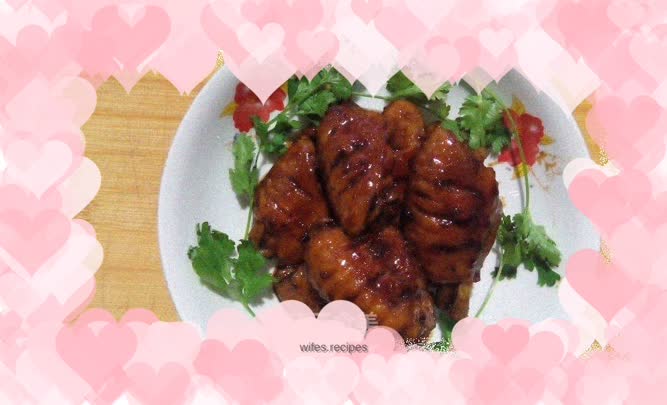 Oil-free Coke Chicken Wings