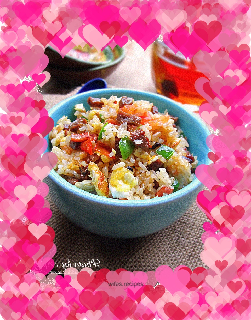 A delicious way to eat leftover rice - [Assorted Beef Meatballs Fried Rice]