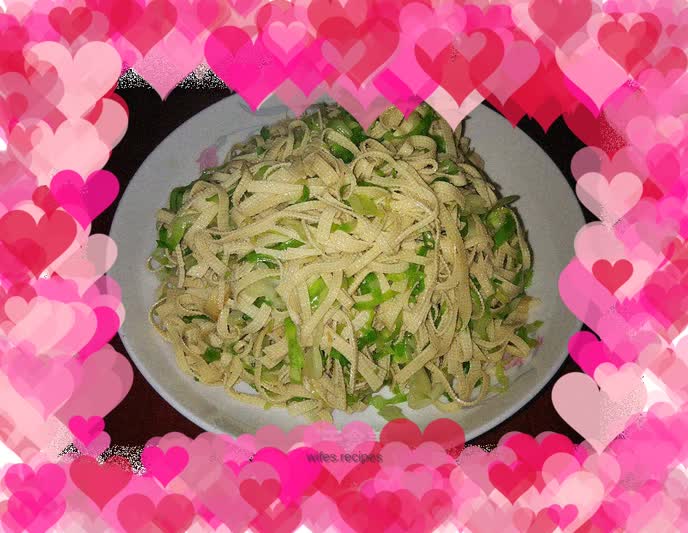 Cabbage and tofu skin