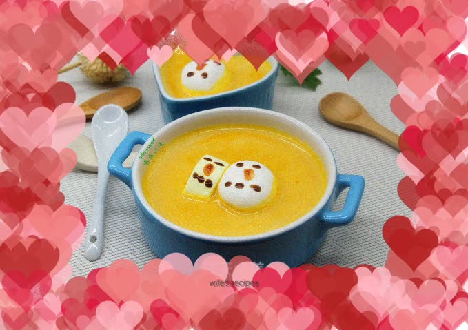 Pumpkin milk soup